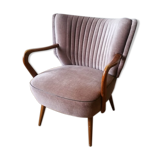 Chair vintage 50/60s beige pink