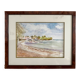 Painting: Watercolor - seaside landscape