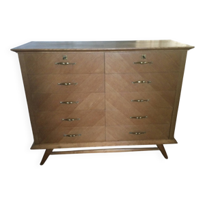 Commode pieds compas,