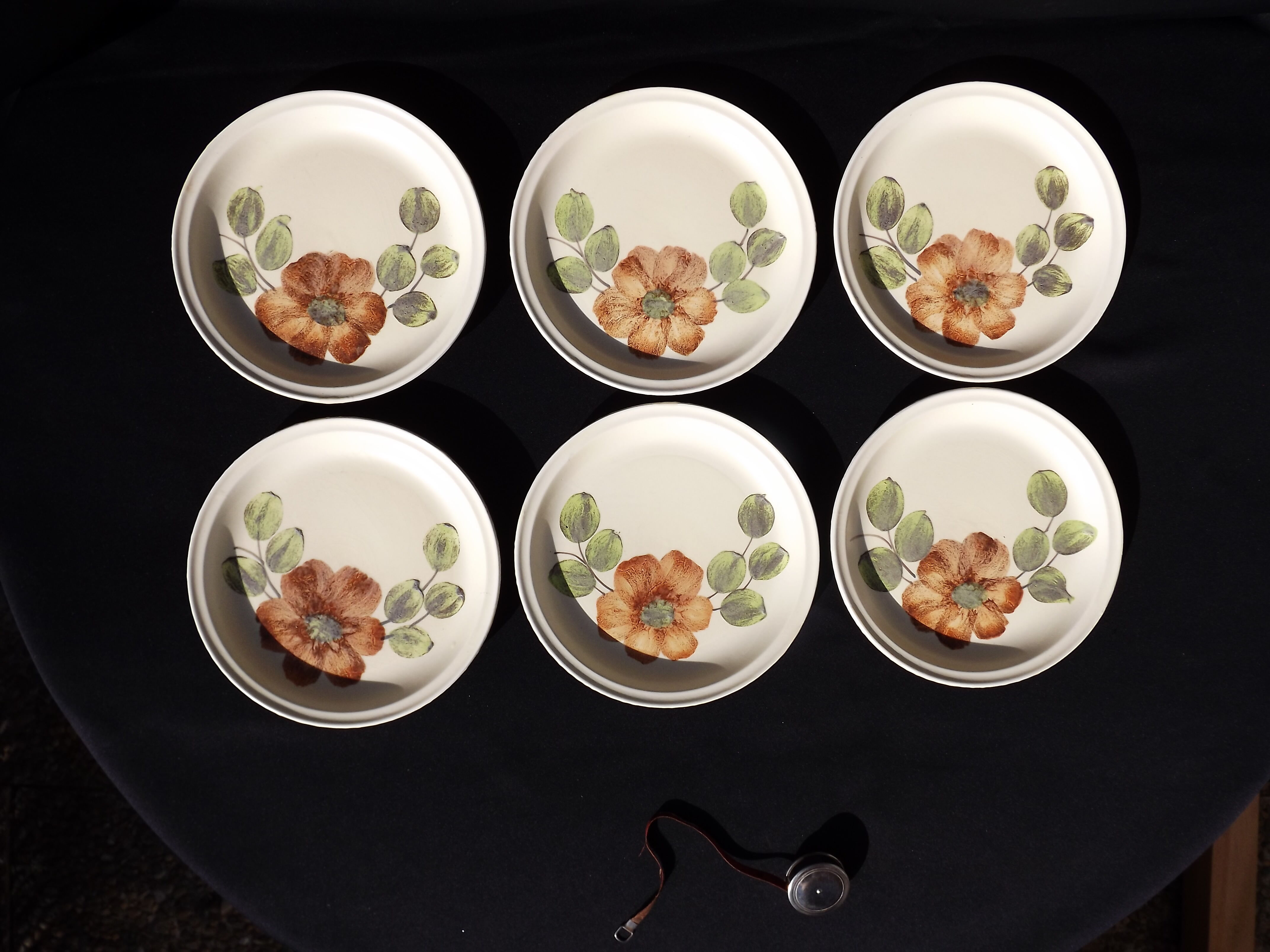 6 dessert plates
