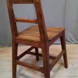 Chaise rustique en bois