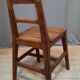 Rustic wooden chair