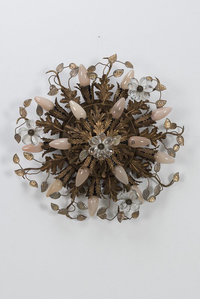Ceiling Light with Floral Design from Banci Firenze