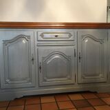 Solid oak buffet