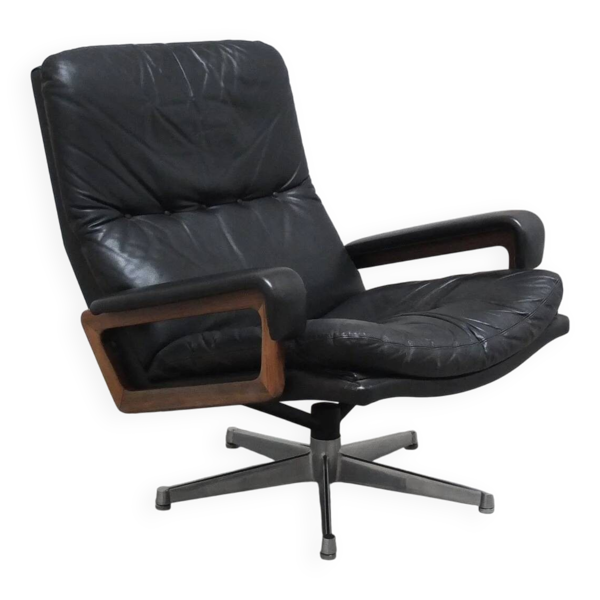 Fauteuil emblématique 'King' par André Vandenbeuck pour Strässle, années 1960.