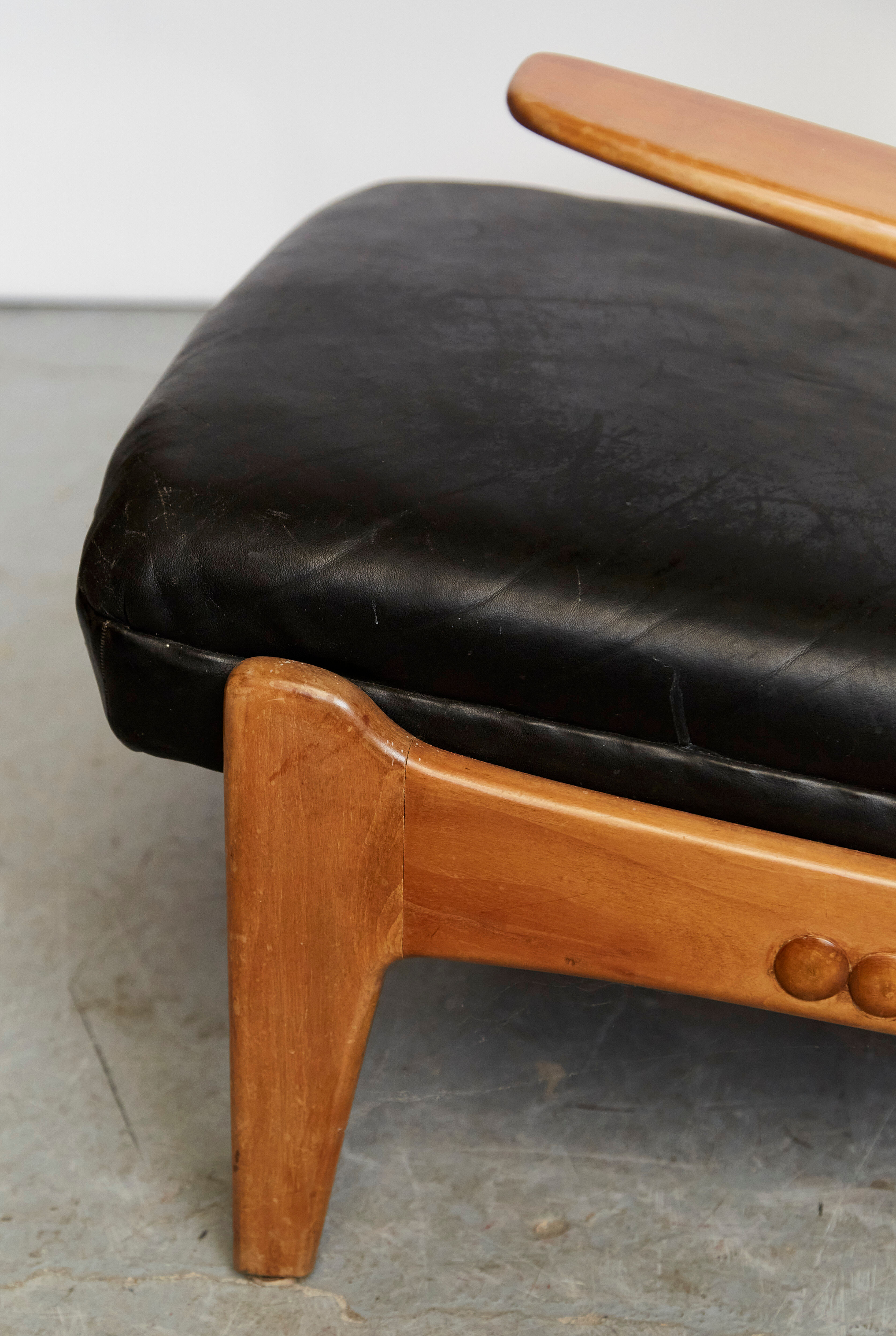 Rolf Rastad & Adolf Relling "Rock'n Rest" Chair and Ottomane for Arnestad Bruk