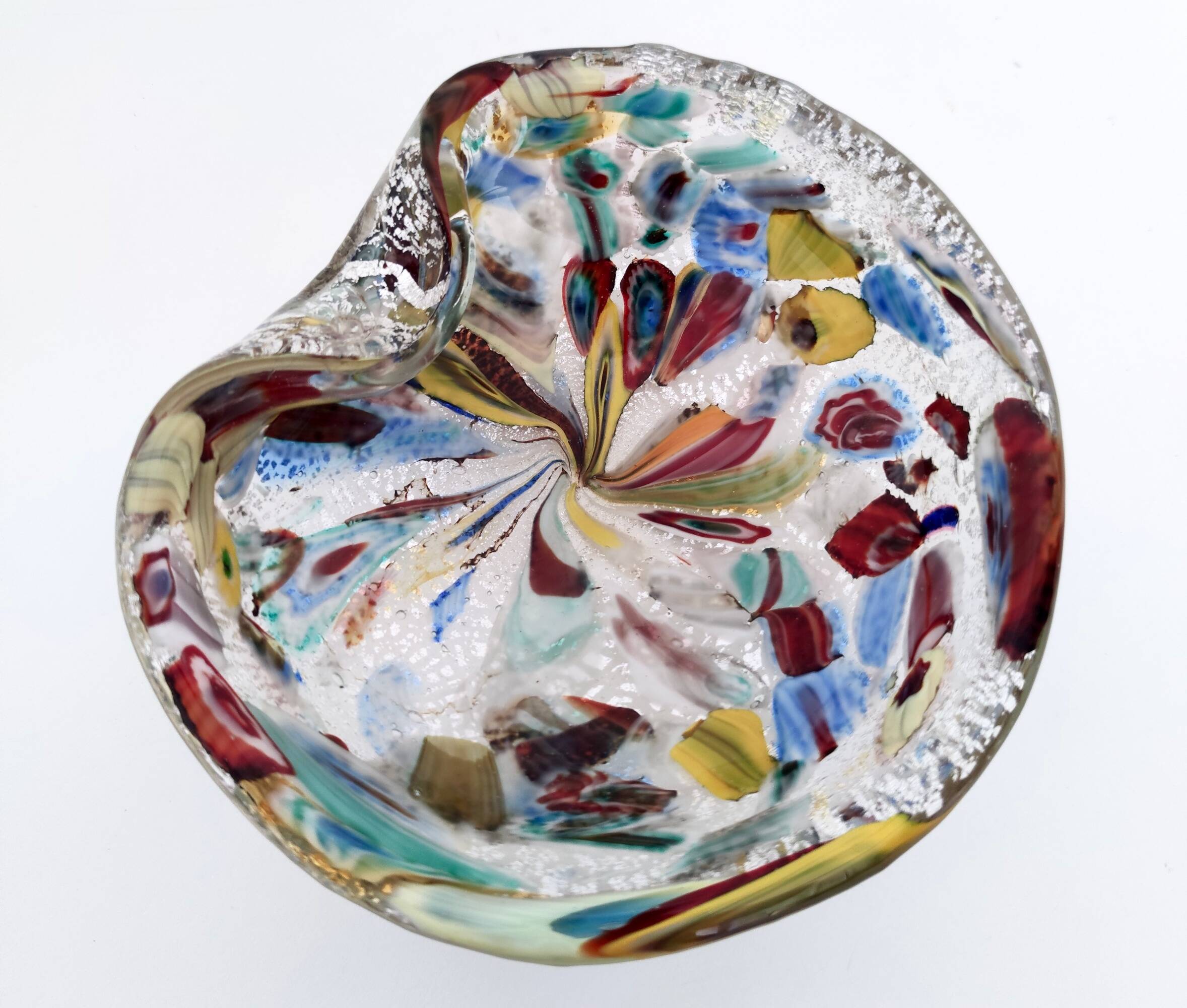 Murano Glass Ashtray / Vide-Poche by Giulio Radi for Avem