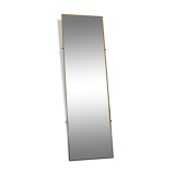 Wall mirror, brass frame