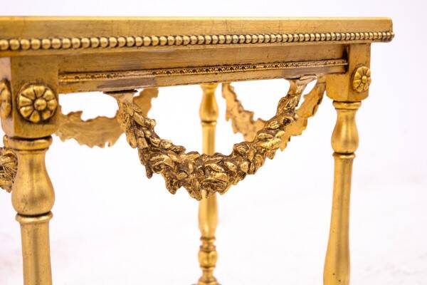 Antique table from around 1900, France.