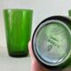 Lot 3 Verres Vereco coloris vert
