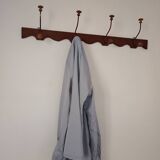 Wall-mounted coat rack
