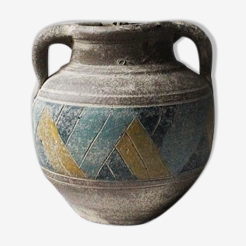 Antique ceramic handmade jug