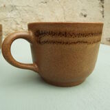 6 tasses en grès