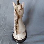 Horse lamp 1970 in ceramic