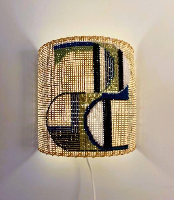 Vintage abstract wall art