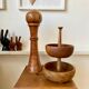 Wooden fruit cup