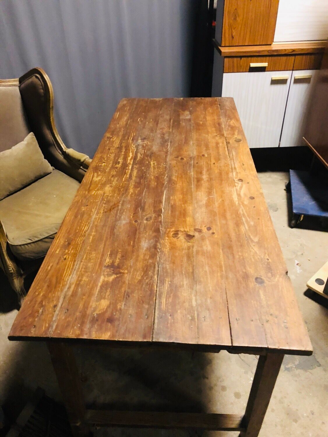Old farm table