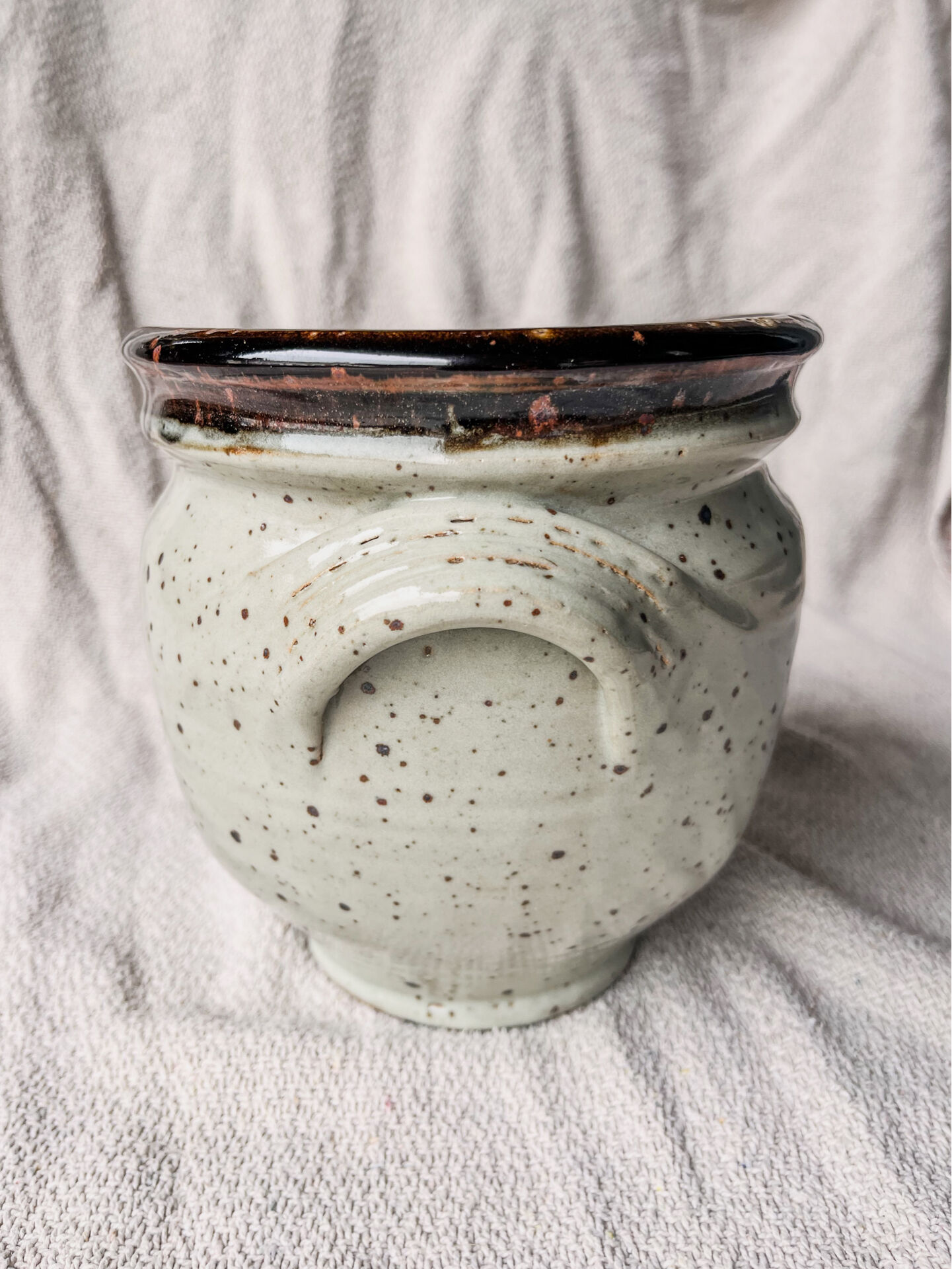 Large Pyrite Stoneware Soup Tureen