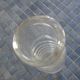 Lot de 4 carafes en verre blanc