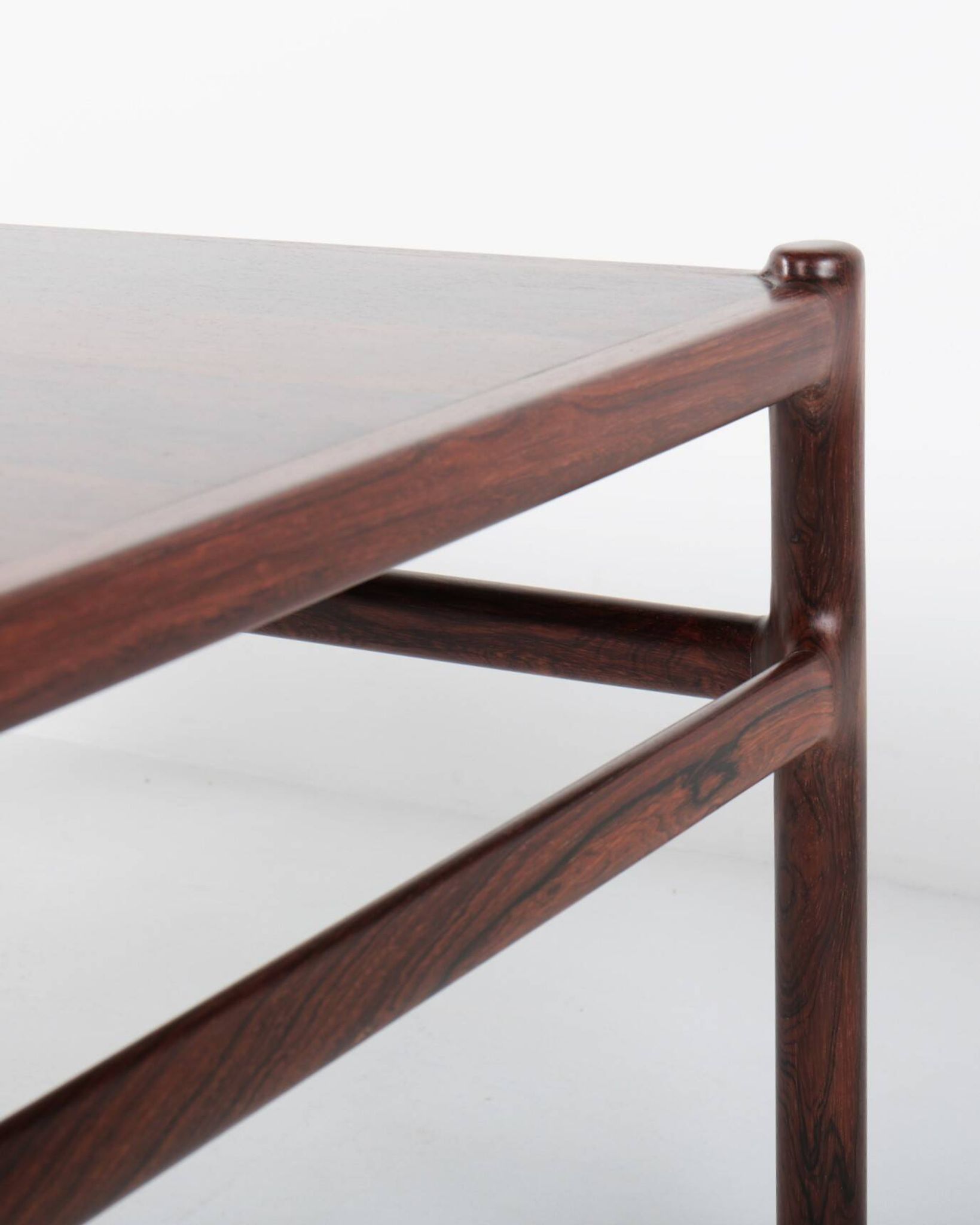 Table basse en palissandre par Henning Korch - CF Christiansen Silkeborg