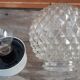 Applique verre ciselé 1970