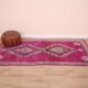 Purple vintage Moroccan Rug 116 x 234 cm, Berber Wool Rug Handmade, Old Rug