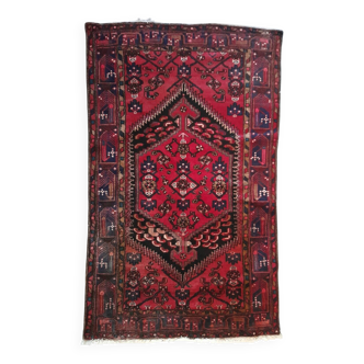 Handmade Hamadan rug 125 x 207 cm