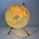 Vintage 1969 globe terrestrial tripod glass Taride - 33 cm