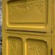 Parisian art deco buffet in yellow ochre