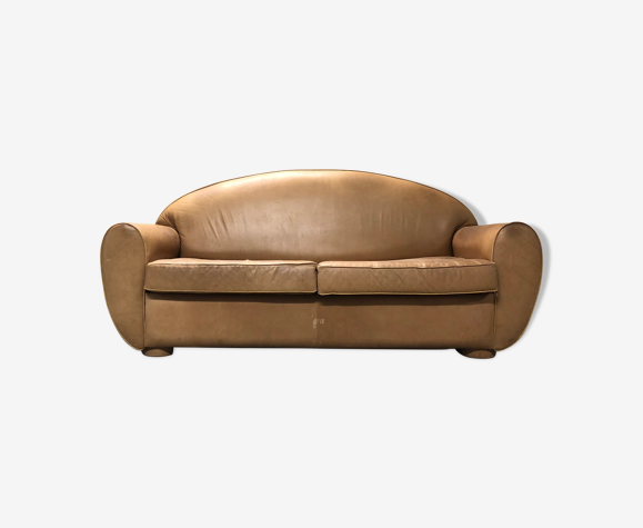 Leather Sofa Club Style Former Vintage Convertible Selency Leather Sofa Club Style Former Vintage, Leather Club Sofas