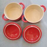 Two stoneware casseroles - maïte