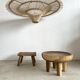 Suspension rattan saucer iron frame D:120 H:60