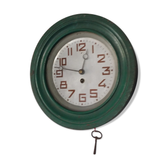 Pendule de gare Paul Garnier horloge mécanique