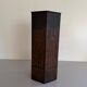 Hexagonal copper umbrella stand signed by the artist, 1960s, Italy.