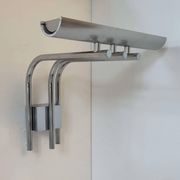 Vintage wall light 20581, chrome metal, by Verre Lumière Studio France 1978