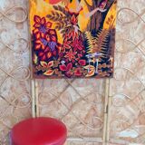 70's canvas painting