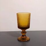 Set of 11 orange glasses