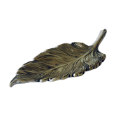 Cendrier feuille dorée