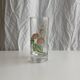 Set of 5 vintage fruit-patterned glasses