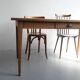 Table de ferme rénovée