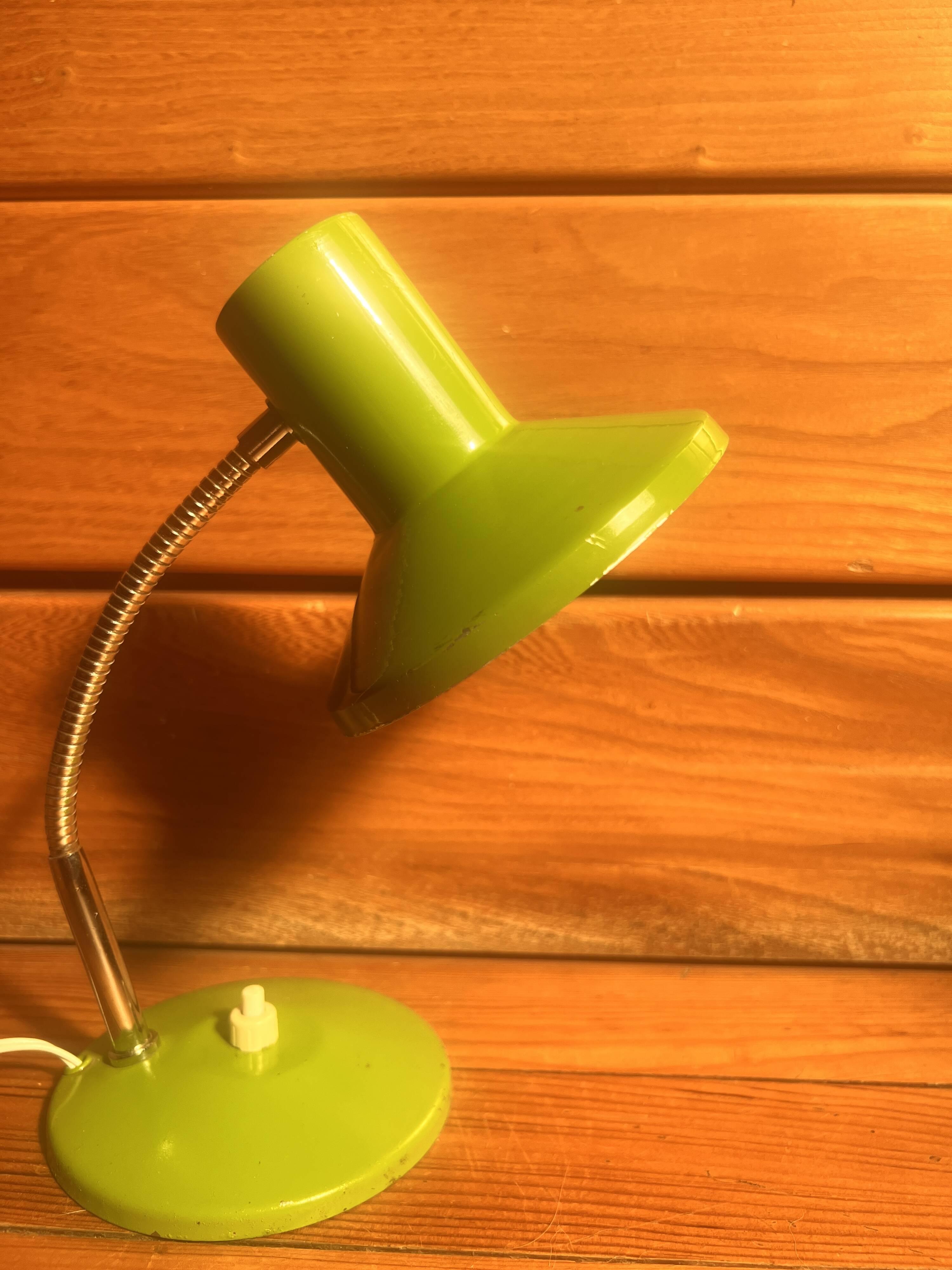 Lampe de bureau verte, 1970