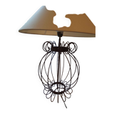 Pied de lampe métal