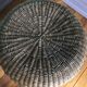 Ottoman stool in rattan from the 60s