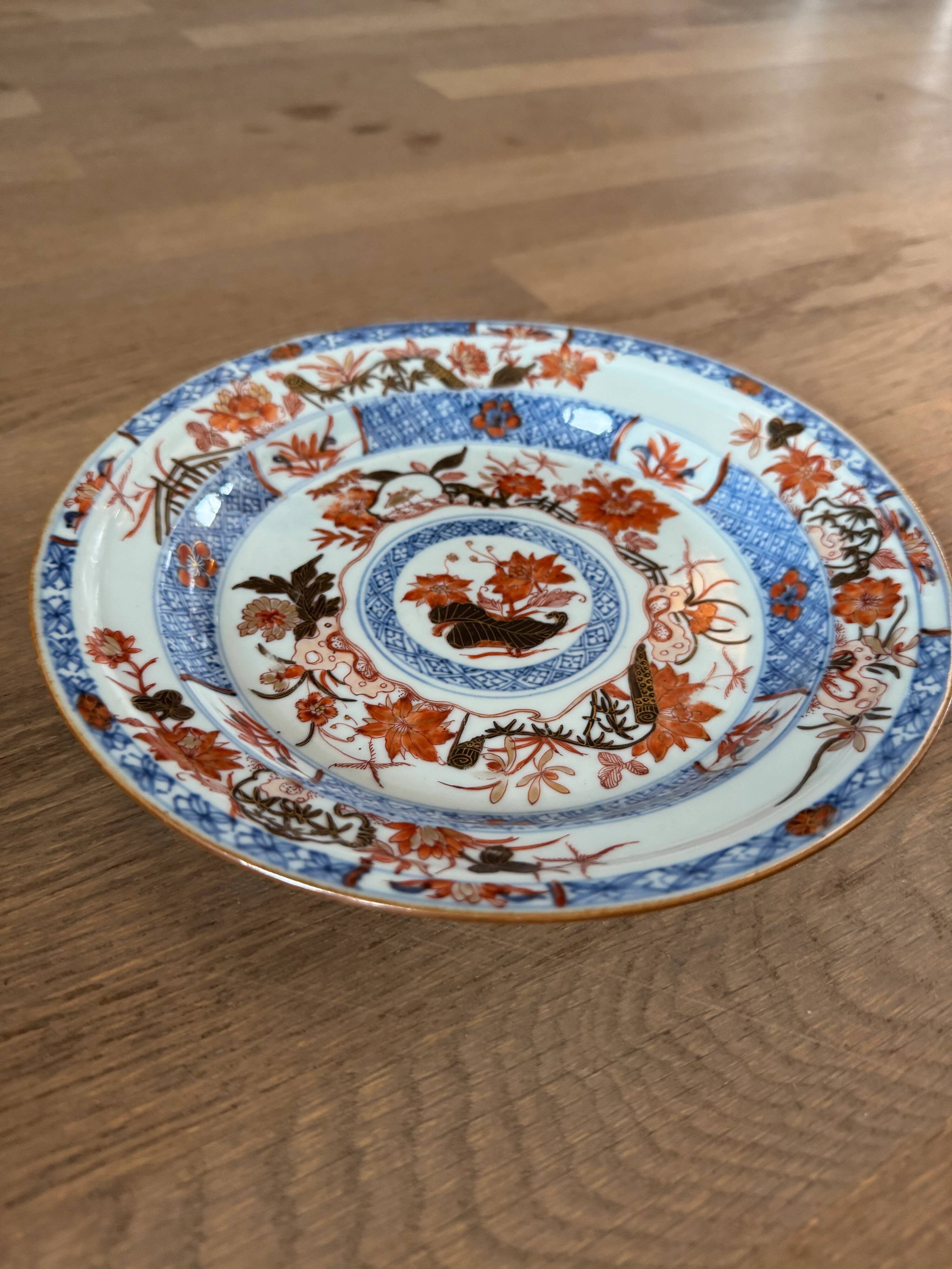 Chinese porcelain plate – Circa 1785