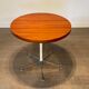 Early Round Dining teak table By Ray and Charles Eames for Herman Miller, 1950s
