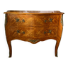 Louis XV style curved chest of drawers