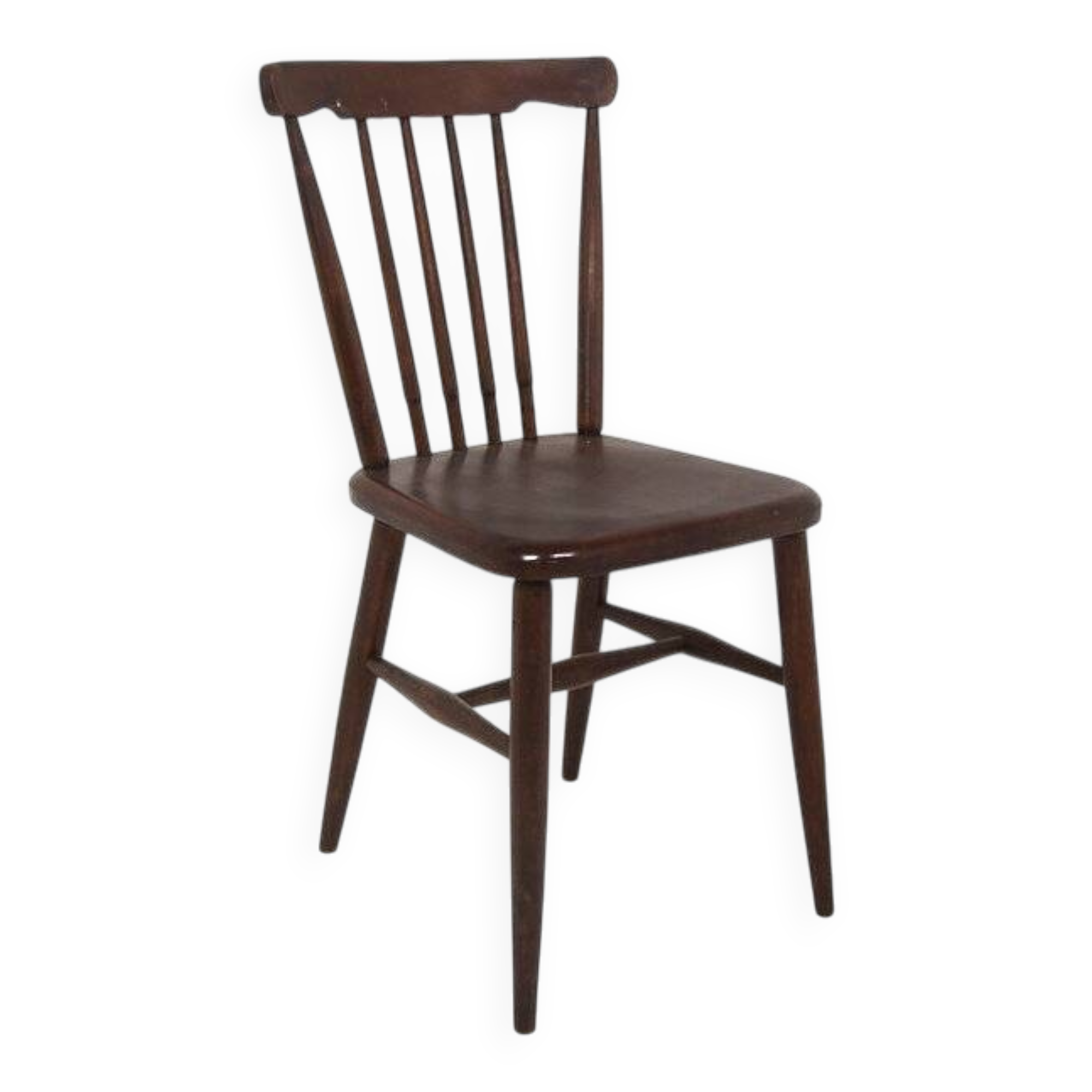 Chaise scandinave en hêtre, Suède, 1960