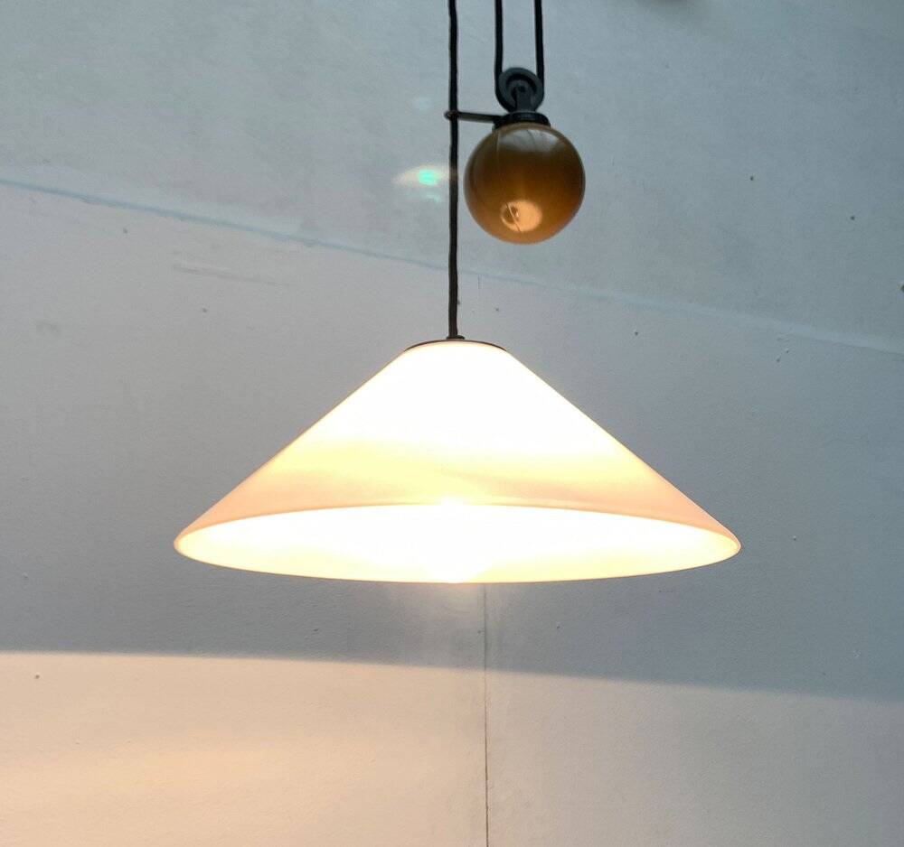 Postmodern Italian Aggregate Suspension by Enzo Mari & Giancarlo Fassina for Artemide, 1970s