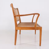 Cane bench by Rudolf Frank & Erwin Behr