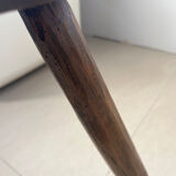 Table with its 4 brutalist chairs from the 1960s.